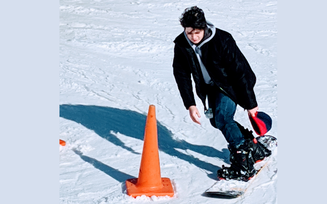 Options student enjoys day on the slopes