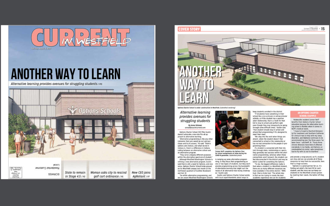 The Current cover featuring Options-Westfield (August 2020)