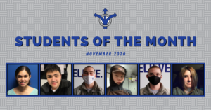 November Options Student of the Month