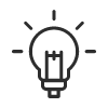 light bulb icon