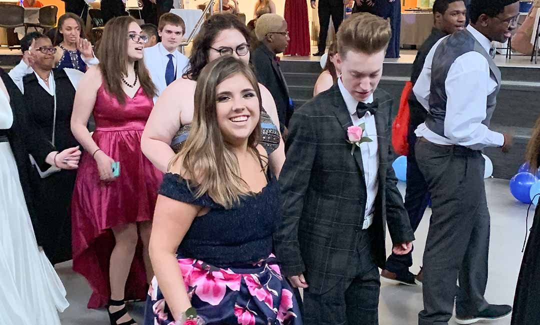 Prom night at Options Charter School High School