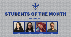 Student of the Month - January 2021