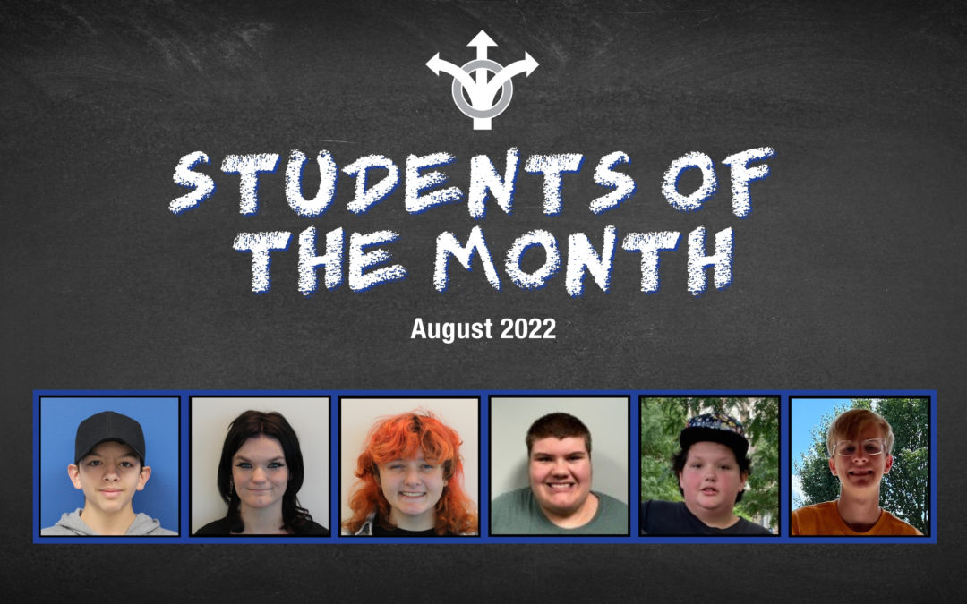 Students of the Month – August 2022